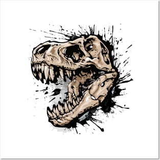 Dinosaur - tyrannosaurus rex - trex - t-rex Posters and Art